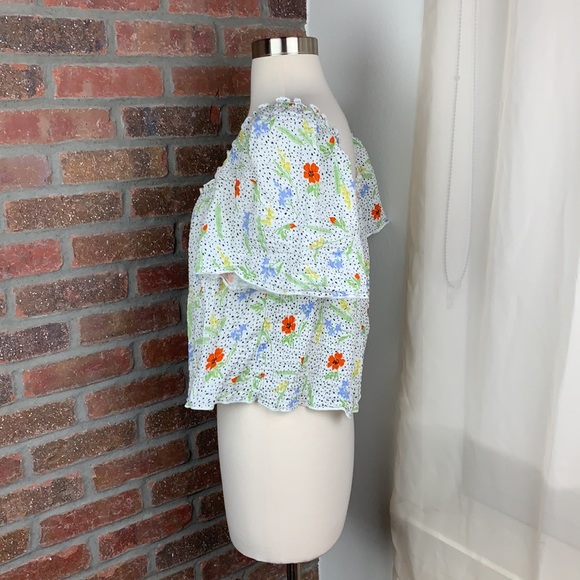 Lou & Grey Floral Crop Top, S - Picture 6 of 11